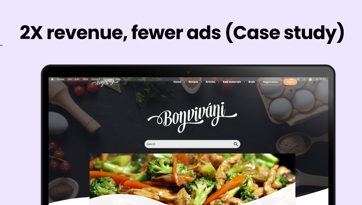 Popular Food Blog Doubles Recipe Content Revenue with Rewarded Ads: A Monetization Case Study